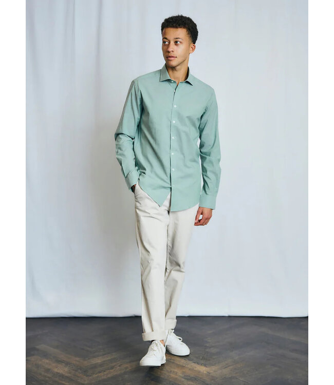 Slim Fit Green Tiafoe Shirt