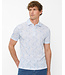 White Floral Pico Polo