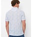 White Floral Pico Polo