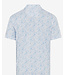 White Floral Pico Polo