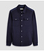 Navy Snap Button Overshirt