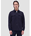 Navy Snap Button Overshirt