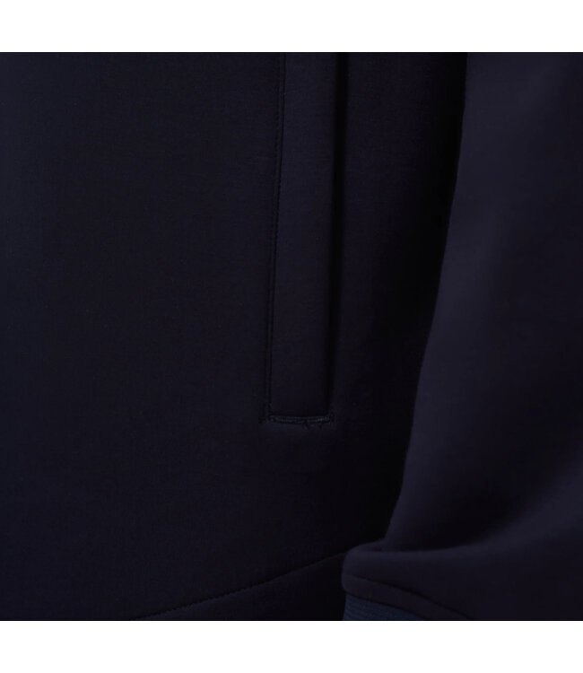 Navy Snap Button Overshirt