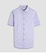 BUGATCHI Modern Fit White Grey Paisley Shirt