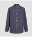 BUGATCHI Modern Fit Navy Diamond Print Shirt