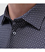 Modern Fit Navy Diamond Print Shirt