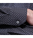 Modern Fit Navy Diamond Print Shirt