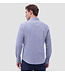 Modern Fit Navy Tan Print Shirt