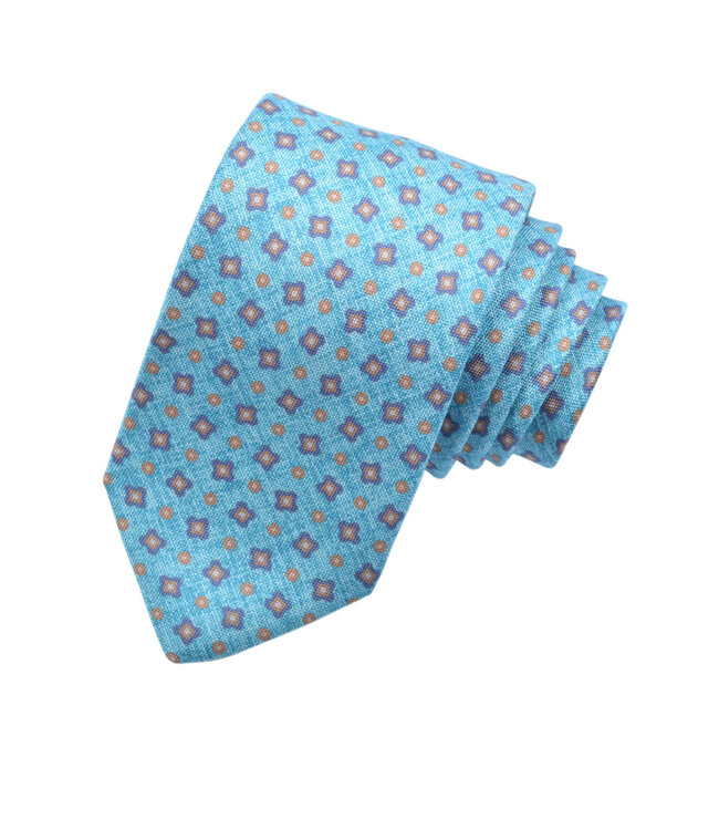 Teal Blue Tie