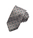DION Grey Red Medallion Tie