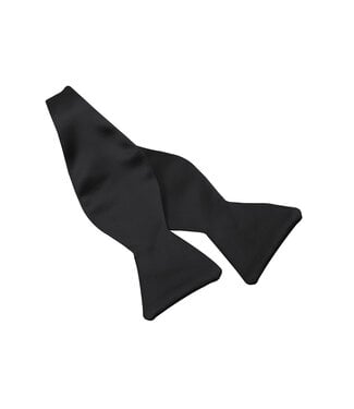 DION Black Satin TYS Bow Tie