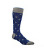 DION Blue Medallion Sock