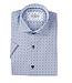 Modern Fit White Diamond Shirt