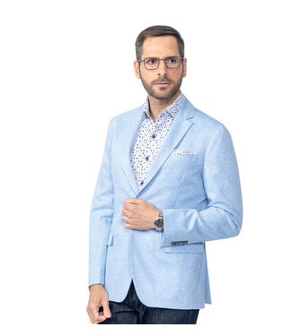 7 DOWNIE Modern Fit Light Blue Sydney Sport Coat