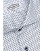 Modern Fit White Teal  Shirt