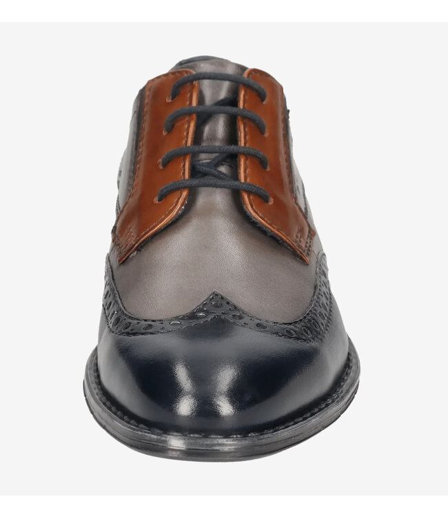 Navy Grey Dress Shoes