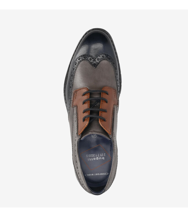 Navy Grey Dress Shoes
