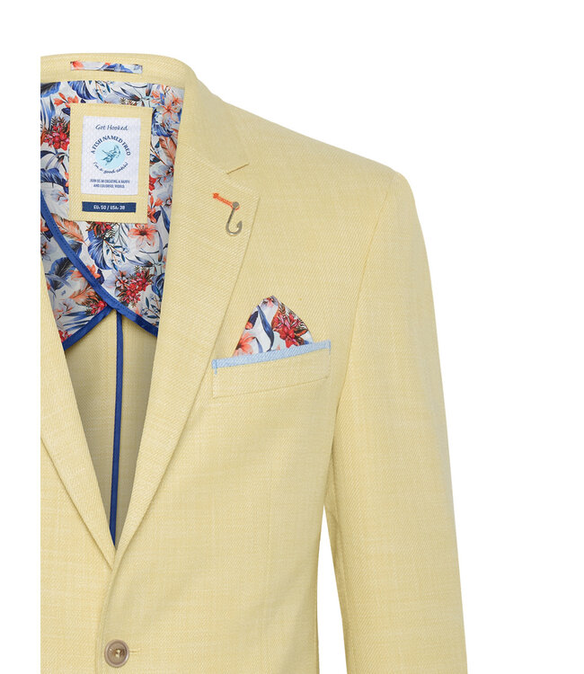 Slim Fit Yellow Sport Coat