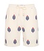A FISH NAMED FRED Slim Fit Off White Cactus Bermuda Shorts