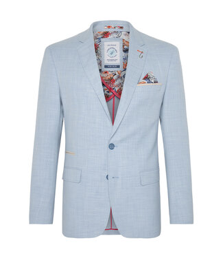 A FISH NAMED FRED Slim Fit Light Blue Sport Coat
