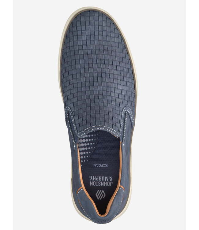 Navy Woven McGuffey Nubuck Shoes