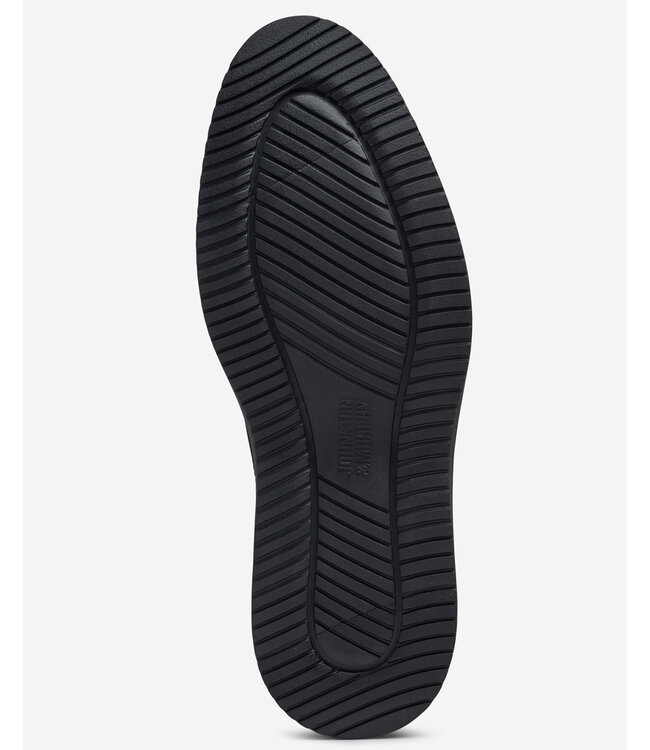 Black Upton Toe Cap Shoes