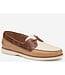 JOHNSTON & MURPHY Tan Multi Monaco Sheepskin Boat Shoes