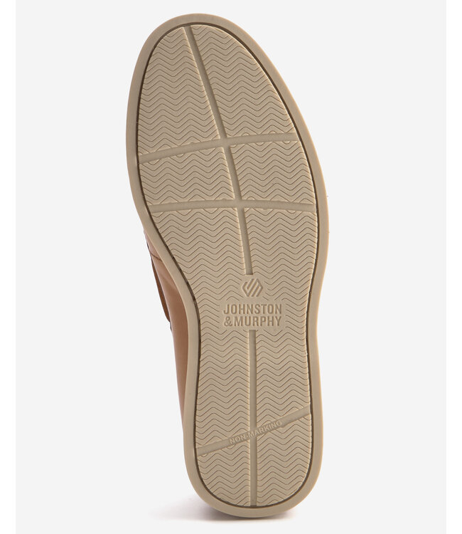 Tan Multi Monaco Sheepskin Boat Shoes