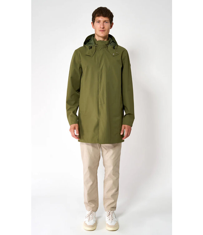Winter Moss Tuman Raincoat