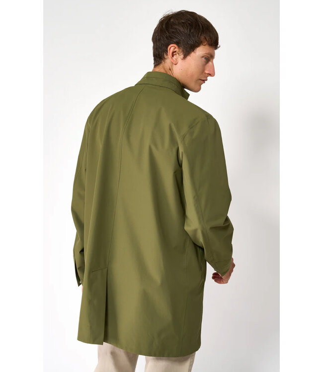 Winter Moss Tuman Raincoat