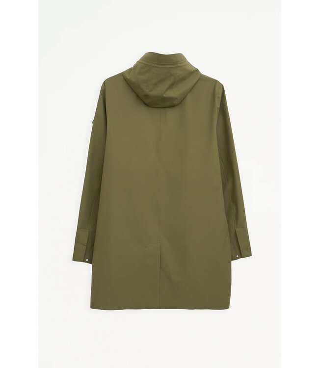 Winter Moss Tuman Raincoat