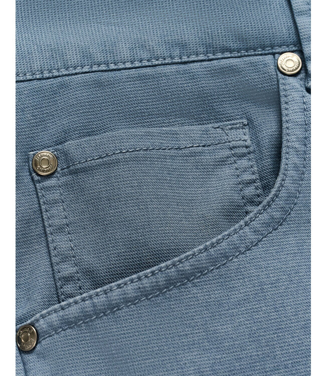 Classic Fit Lake Blue Atlas 5 Pocket Pants