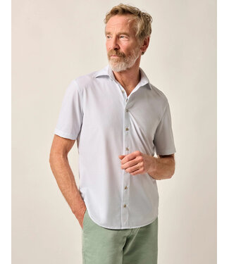 JOHNNIE-O Classic Fit White Spielman Shirt
