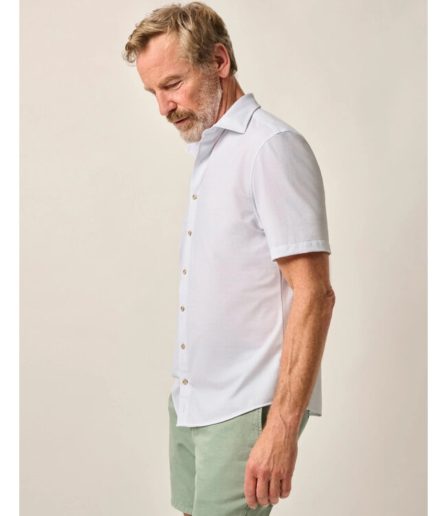 Classic Fit White Spielman Shirt