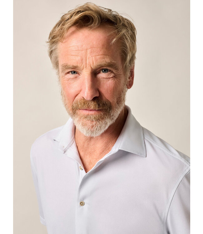 Classic Fit White Spielman Shirt