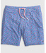 JOHNNIE-O Red Fin Blue Fin Swim Trunks