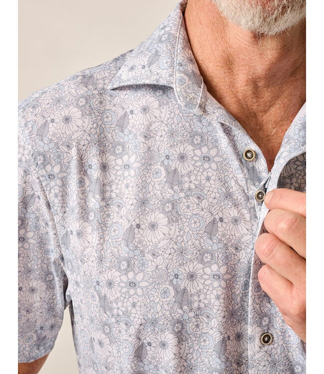 Classic Fit Blue Grey Kayce Shirt