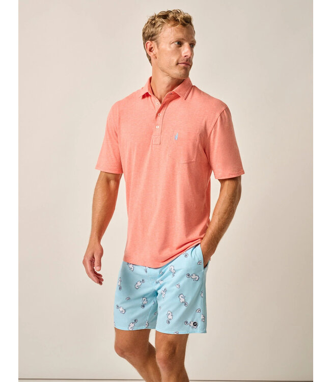 Garfield Orange Heathered Original Polo 2.0