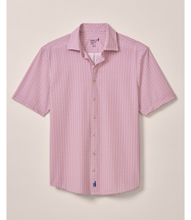Classic Fit White Red Caspian Shirt