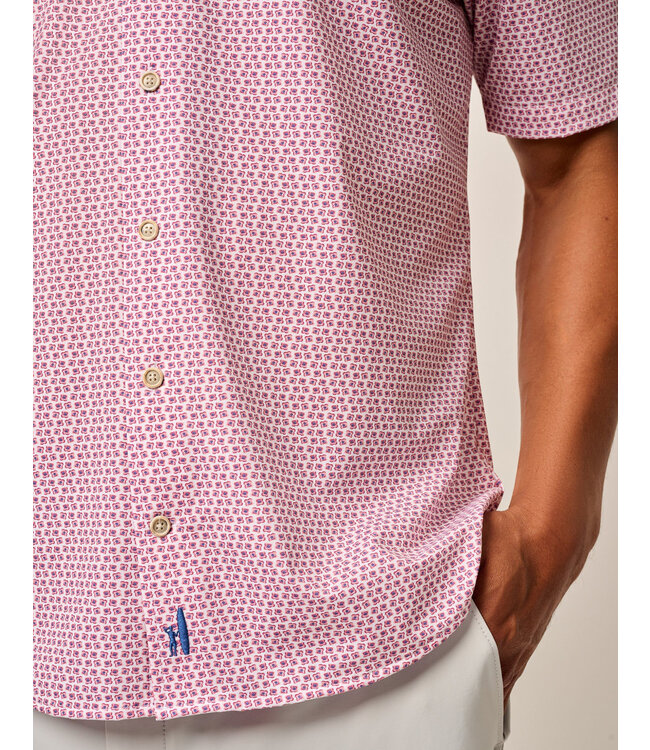 Classic Fit White Red Caspian Shirt