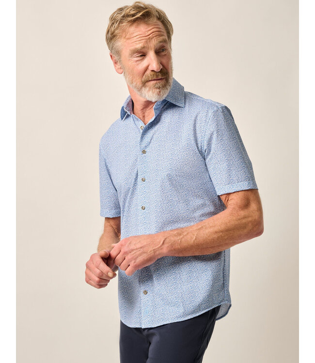 Classic Fit Blue Waylan Shirt