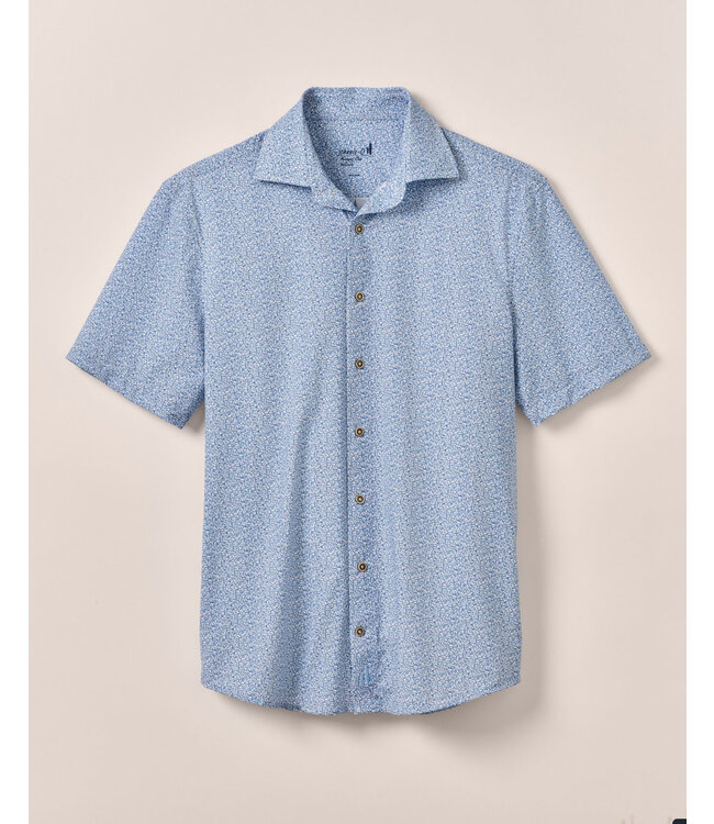 Classic Fit Blue Waylan Shirt