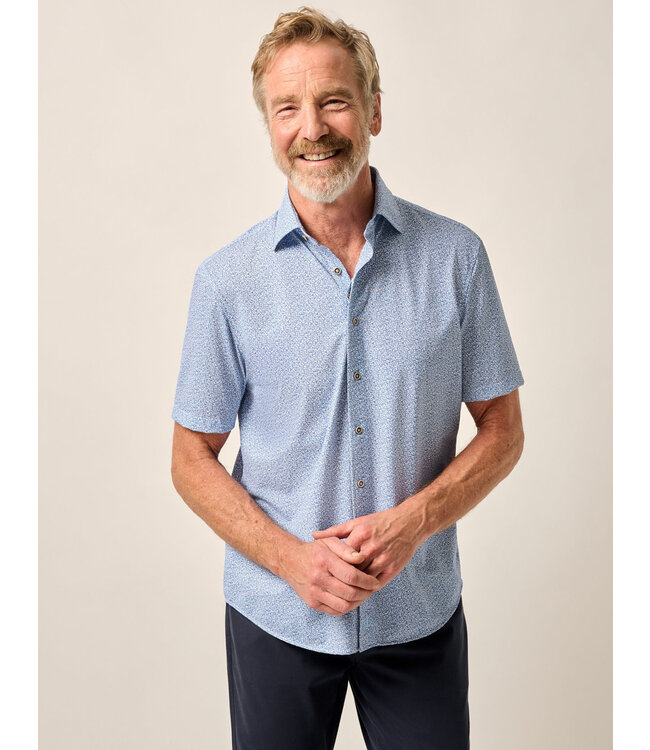 Classic Fit Blue Waylan Shirt