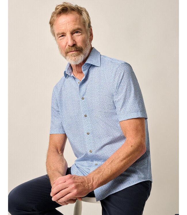 Classic Fit Blue Waylan Shirt