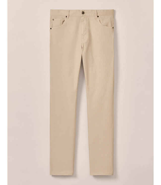 Classic Fit Stone Atlas 5 Pocket Pants
