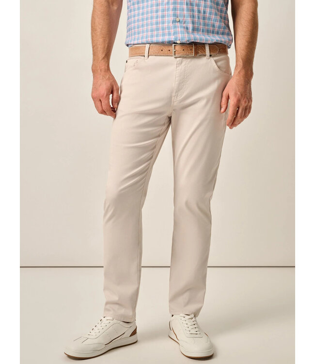 Classic Fit Stone Atlas 5 Pocket Pants