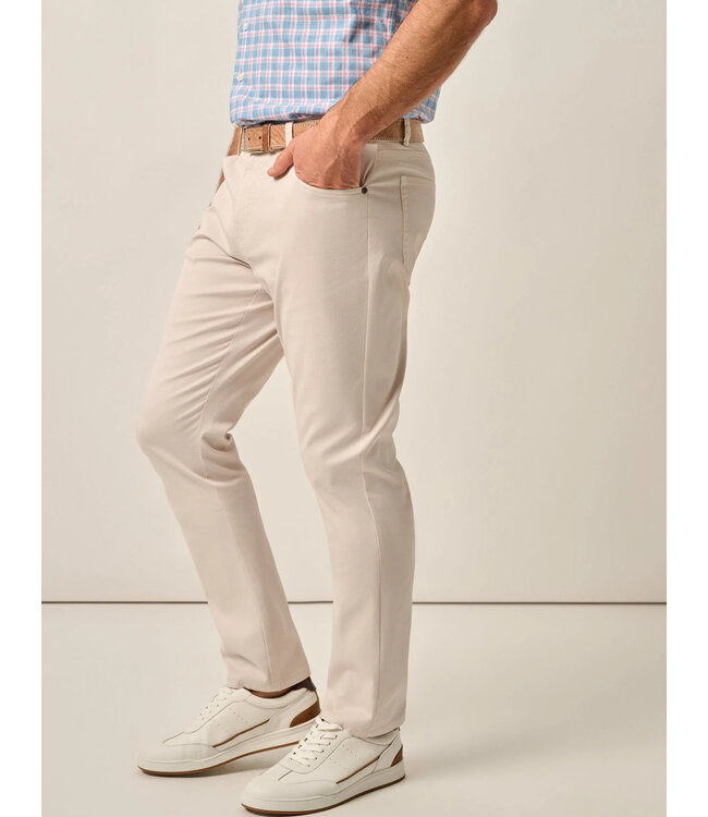 Classic Fit Stone Atlas 5 Pocket Pants
