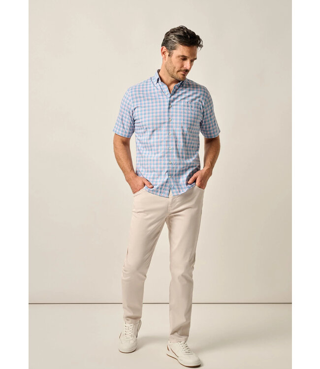 Classic Fit Stone Atlas 5 Pocket Pants