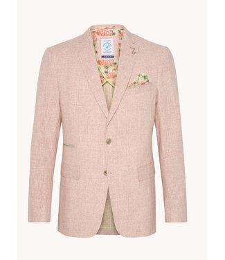 A FISH NAMED FRED Slim Fit Red Small Check Sport Coat