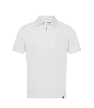 BRUUN & STENGADE White Ishigaki Polo